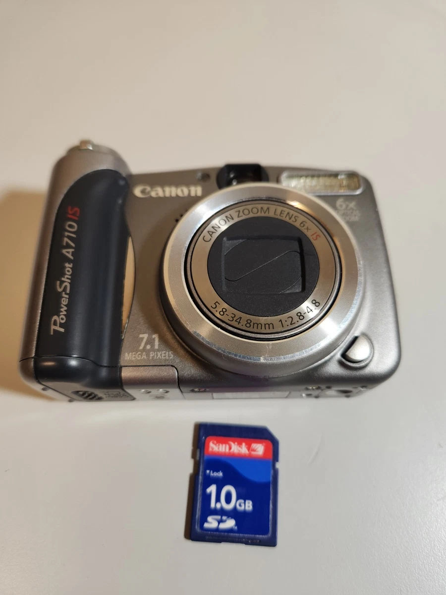 Canon PowerShot A710 IS Digital Cameras for sale | eBay