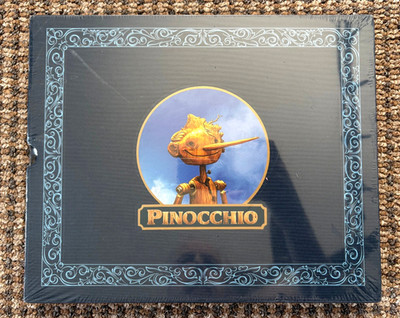 NEW SEALED SLIPCASE ''Guillermo Del Toro, 'Pinocchio'': A stop-action film marvel