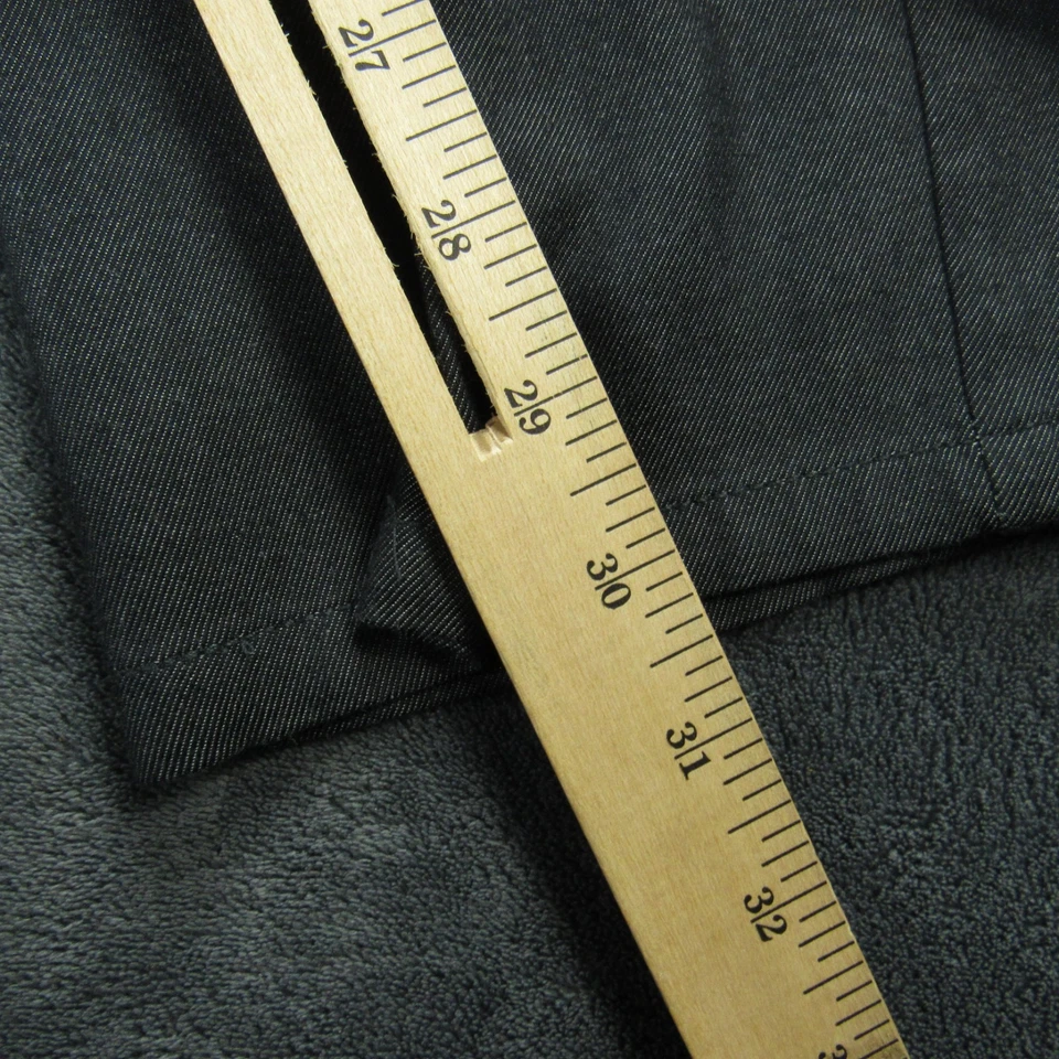 Brioni Pants Men’s 32 Gray Italy Cotton Flat Front Tailored Trousers - Image 2 of 4