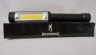 BROWNING LED MAGNETIC SUPER BRIGHT MECHANICAL CAMPING WORK FLASHLIGHT ...