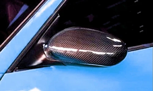 Real Carbon wing mirror cover caps for Porsche 911 996.1 & Boxster/Cayman 986.1