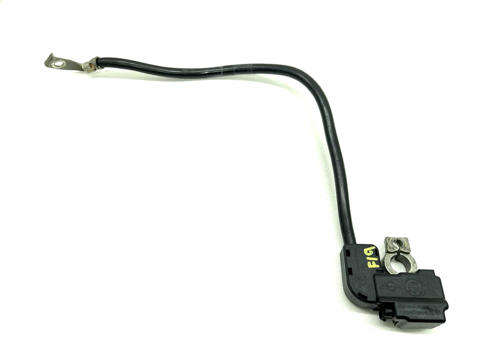 2004-2010 BMW E63 M6 LBS BATTERY NAGATIVE TERMINAL CONECTOR CABEL 9184206 OEM - Image 4 of 4