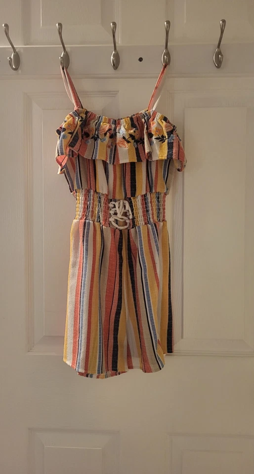 3 Adorable Summer One Piece Rompers - Image 2 of 4