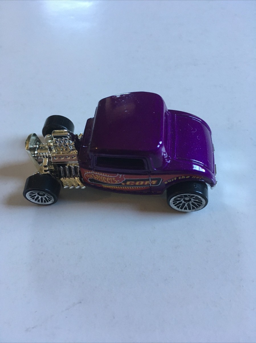 1997 Hot Wheels '32 FORD COUPE - Purple - .Com Series - LOOSE NM