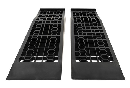 1 Pair Car Repair Ramp For Lower Chassis vehicles Auto Repair Oil Change Plastic - Foto 20 di 22