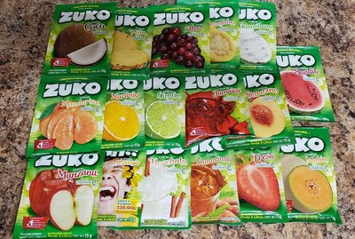 ZUKO - TANG VARIOS SABORES RINDE 2 LITROS  De Mexico 15g