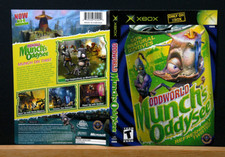 ODDWORLD MUNCH'S ODDYSEE - COVER ONLY NO GAME  XBOX 