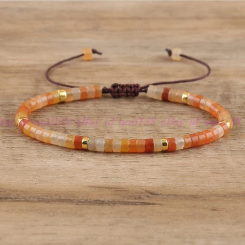 Minimalist Dainty Crystal Assorted Natural Gemstone Beads Healing Reiki Bracelet - Picture 22 of 60