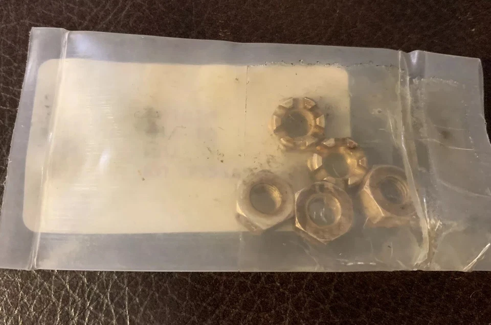 5 авиационных гаек Rolls Royce новые в коробке для самолета KU 32277 Tristar 500 L1011 Lockheed - Изображение 2 из 2