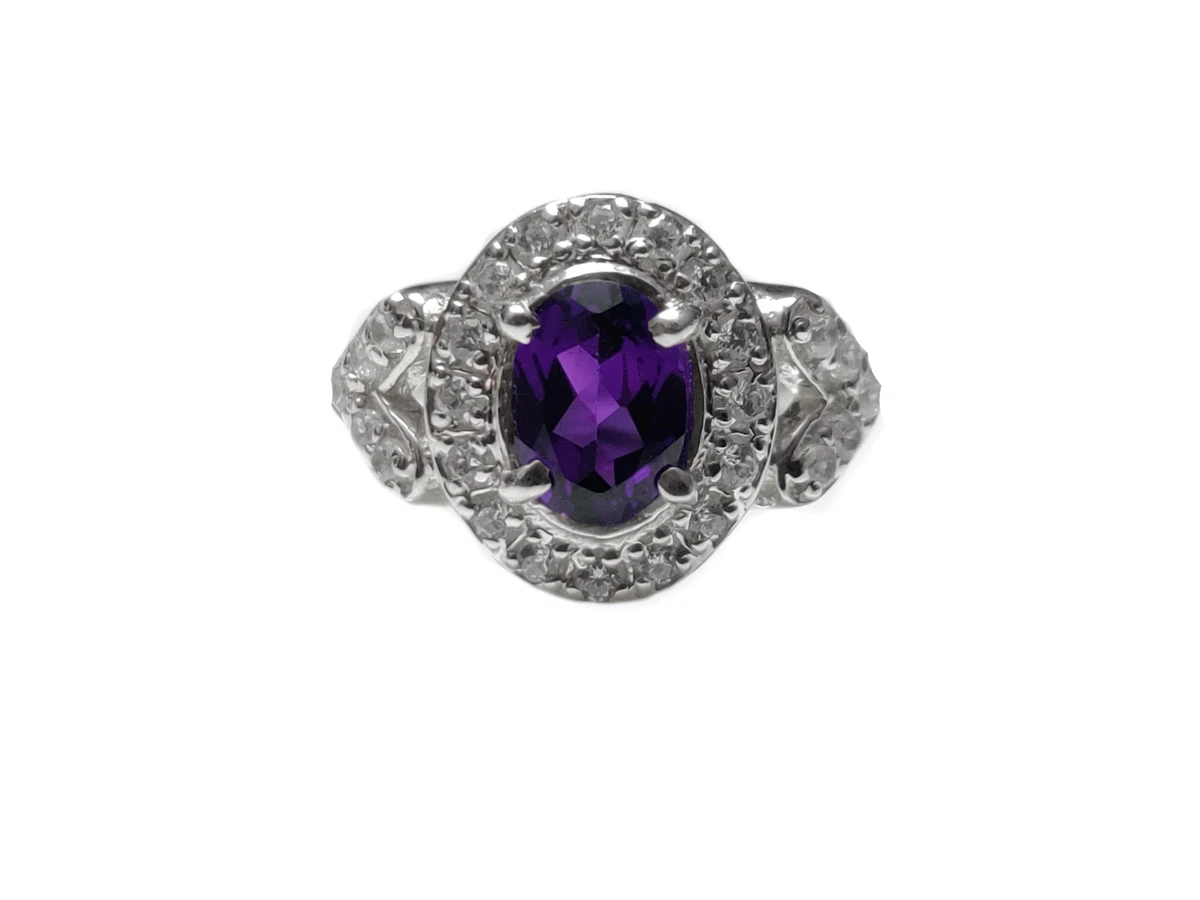 Amethyst rings ebay deals