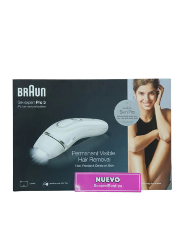 Braun Silk Expert Pro 3 PL3020 Depiladora Láser Blanca Nueva - Imagen 1 de 2