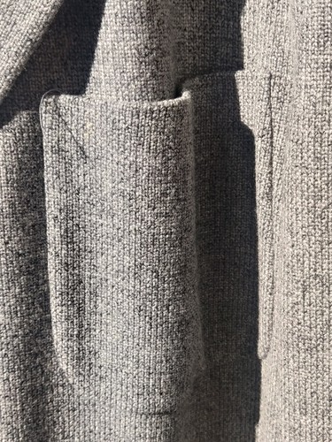 Ermenegildo Zegna Couture Herren Wolle/Kaschmir Grau Jacke Größe EU52 Neuwertig! - Bild 3 von 8