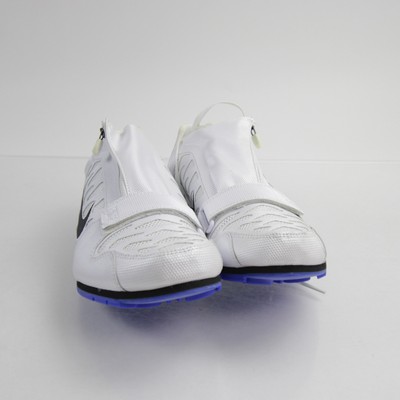Nike LJ Elite Track Cleat Men's White/Blue New without Box
