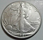 1941 D Walking Liberty Half Dollar, AU,  90% Silver Coin (41DAX2) FREE SHIPPING