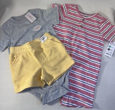 Lot Of 26 Baby Clothes Cat & Jack Garanimals Just One You Children s Place 18 Mo