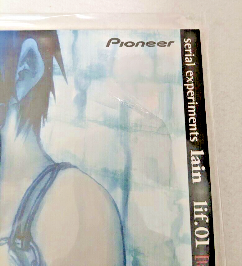 Serial Experiments Lain laser disc lif. 1-2 Set SEALED RARE Cult