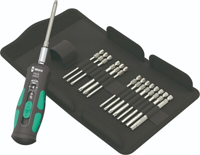 Wera 7515/16 Kraftform Safe-Torque Speed Universal 1 Screwdriver Set 05075851001
