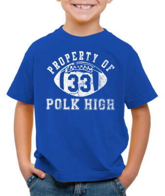 Property of Polk High Kinder T-Shirt nette football bundy schrecklich familie
