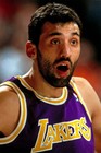Basketball Vlade Divac Los Angeles Print Wall Art Home Decor - POSTER 20x30