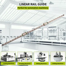MGN12 450-1000mm Linear Rail Guide Shaft Rod + MGN12H Bearing Slide Block