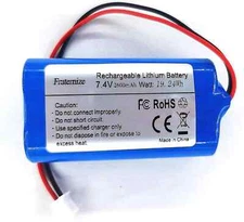 7.4V 2600Mah Rechargeable Battery Lithium Li Ion Batteries with XH2.54-2P Connec