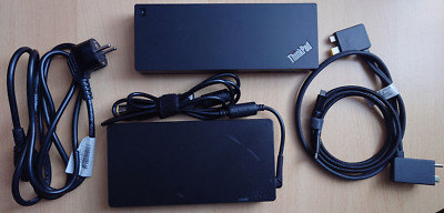 LENOVO Thinkpad 40AN0230EU Thunderbolt 3 Dock Dockingstation 230W Netzteil 2 Gen