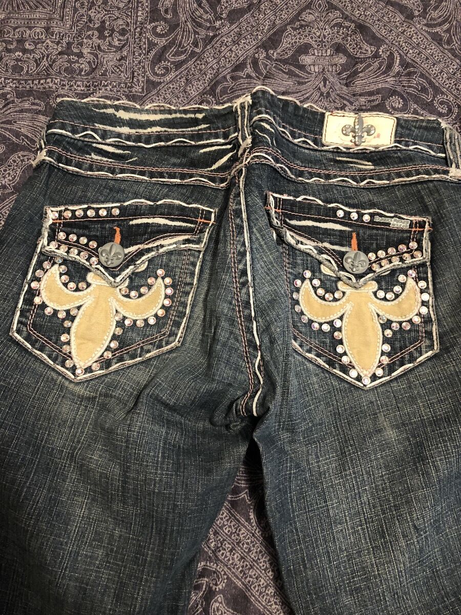Vintage women Laguna Beach Jeans With Crystal Swarovski | eBay Vintage women Laguna Beach Jeans With Crystal Swarovski | eBay