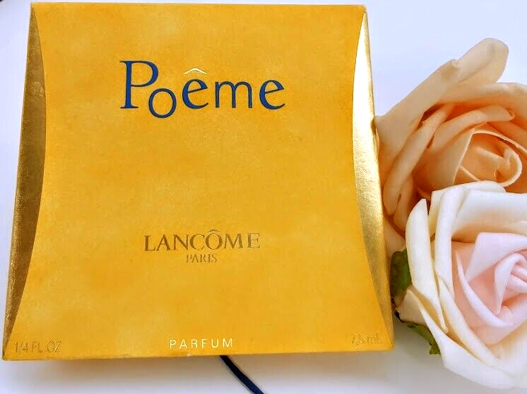 ❤️POEME,LANCOME,PARFUM,EXTRAIT, 1/4oz 7.5 ml ,SPLASH,HARD TO
