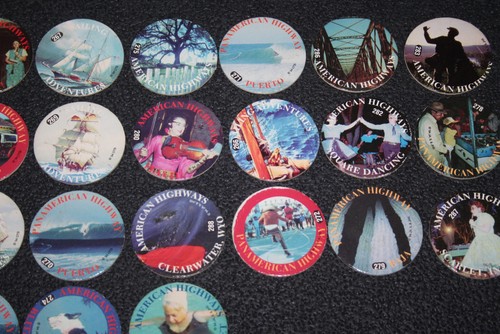 21 Imperial Slammer Whammers Floppy Caps Pogs Sammlung Konvolut Retro Vintage - Bild 8 von 17