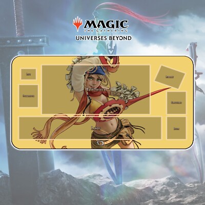 Playmat Rikku - MTG Magic The Gathering x Final Fantasy