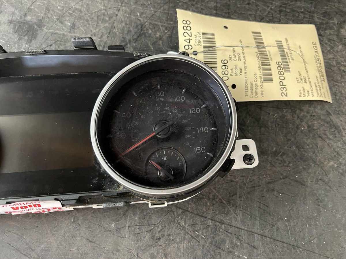 その他 KM 2022 KIA CARNIVAL SPEEDOMETER INSTRUMENT DASH GAUGE CLUSTER