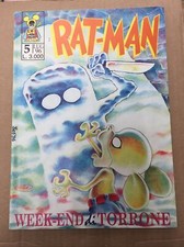 RAT-MAN n. 5 WEEK-END DI TORRONE serie autoprodotta Edizioni BD luglio 1996 sign