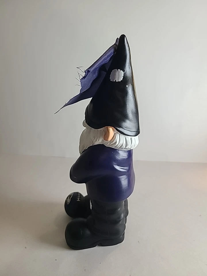 Logotipo del equipo Baltimore Ravens decorativo jardín gnomo patio decoración NFL Forever 11" Foto 4 de 4