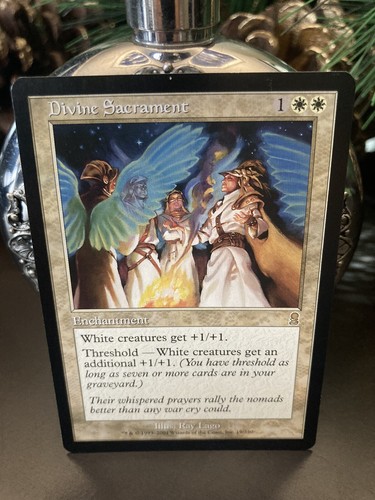 Magic The Gathering - Divine Sacrament (Sacramento Divino) - Carta Rara Dal Set Odyssey (ODY) - MTG Italiano - 2