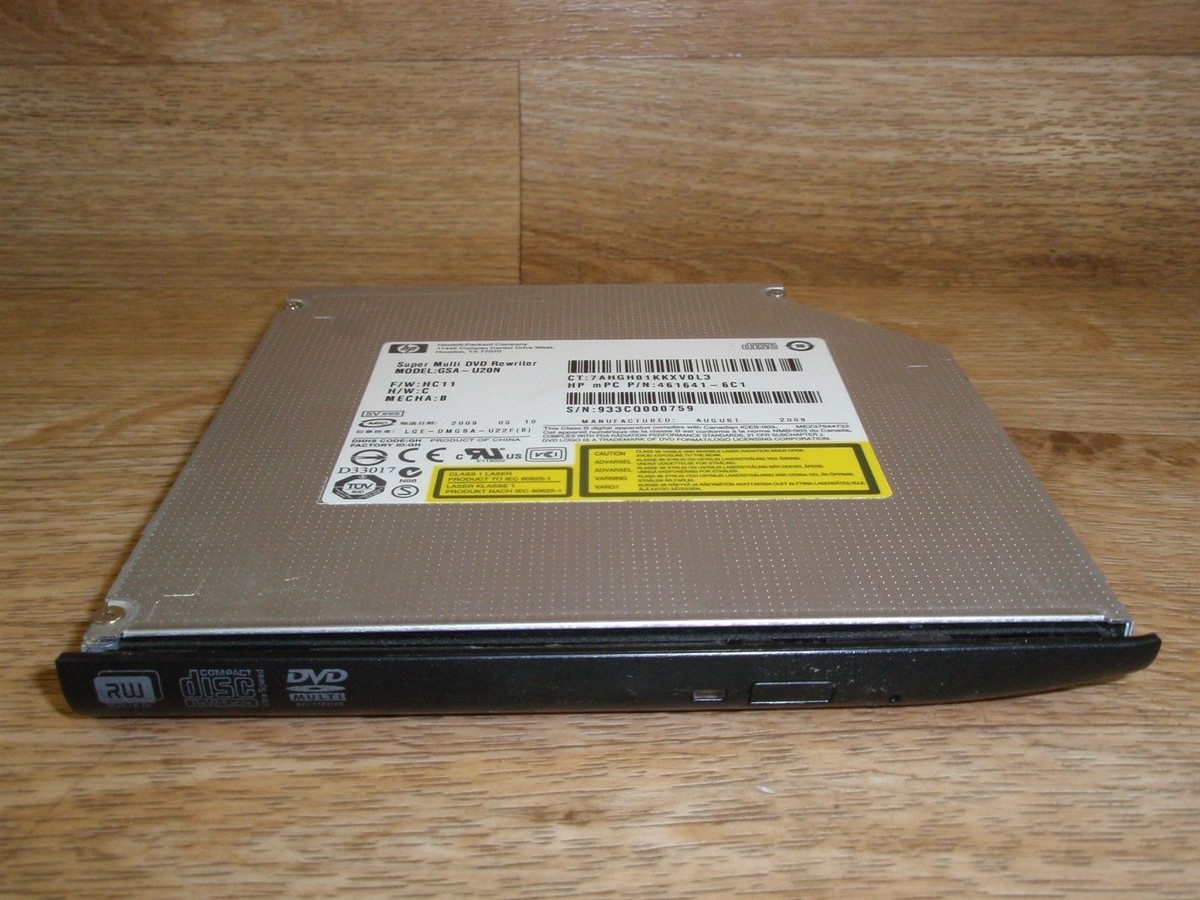 HP Compaq EliteBook 2510p nc2400 DVD-RW Optical Drive 451727-001