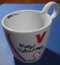 Rare Vintage Nestle NESCAFE COLLECTION "HAPPY VALENTINES" MULTI COLOR CUP MUG N3