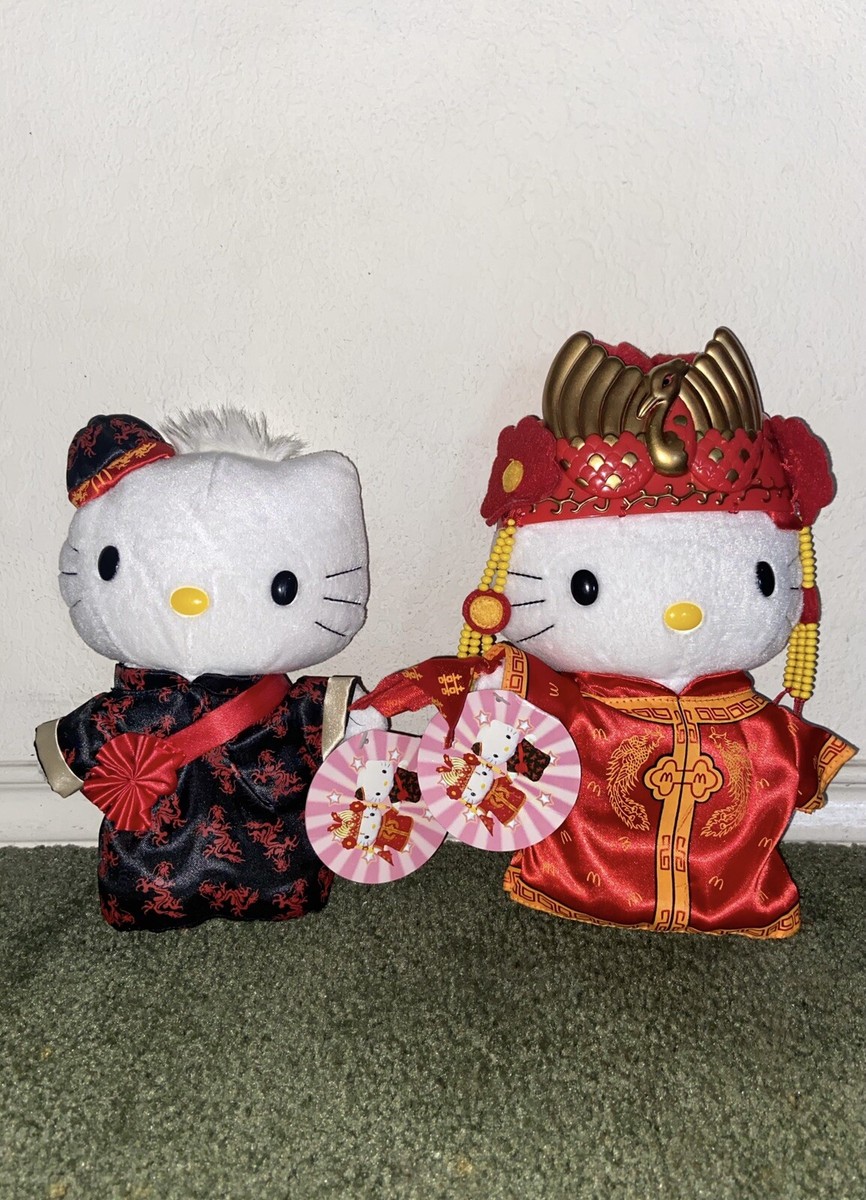 Hello Kitty & Dear Daniel Chinese Wedding Plush Doll Set | eBay