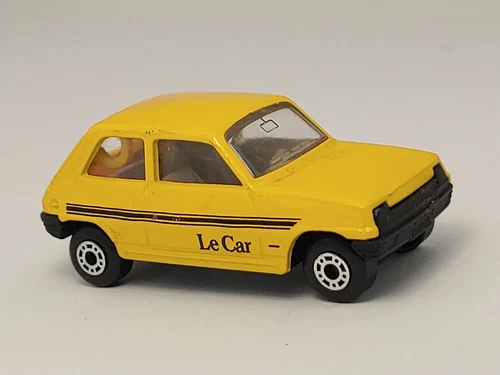 Vintage 1978 Matchbox Superfast Lesney Renault STL #21 Le Car  England Yellow