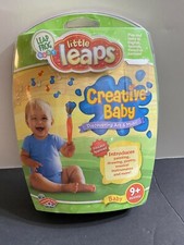 Leap Frog Baby Little Leaps CREATIVE BABY Interactive Learning Disc Arts  Music