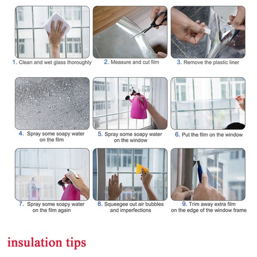 Silver Mirror Reflective Sun Blocking Easy Removable Daytime Privacy Protection - Picture 8 of 14