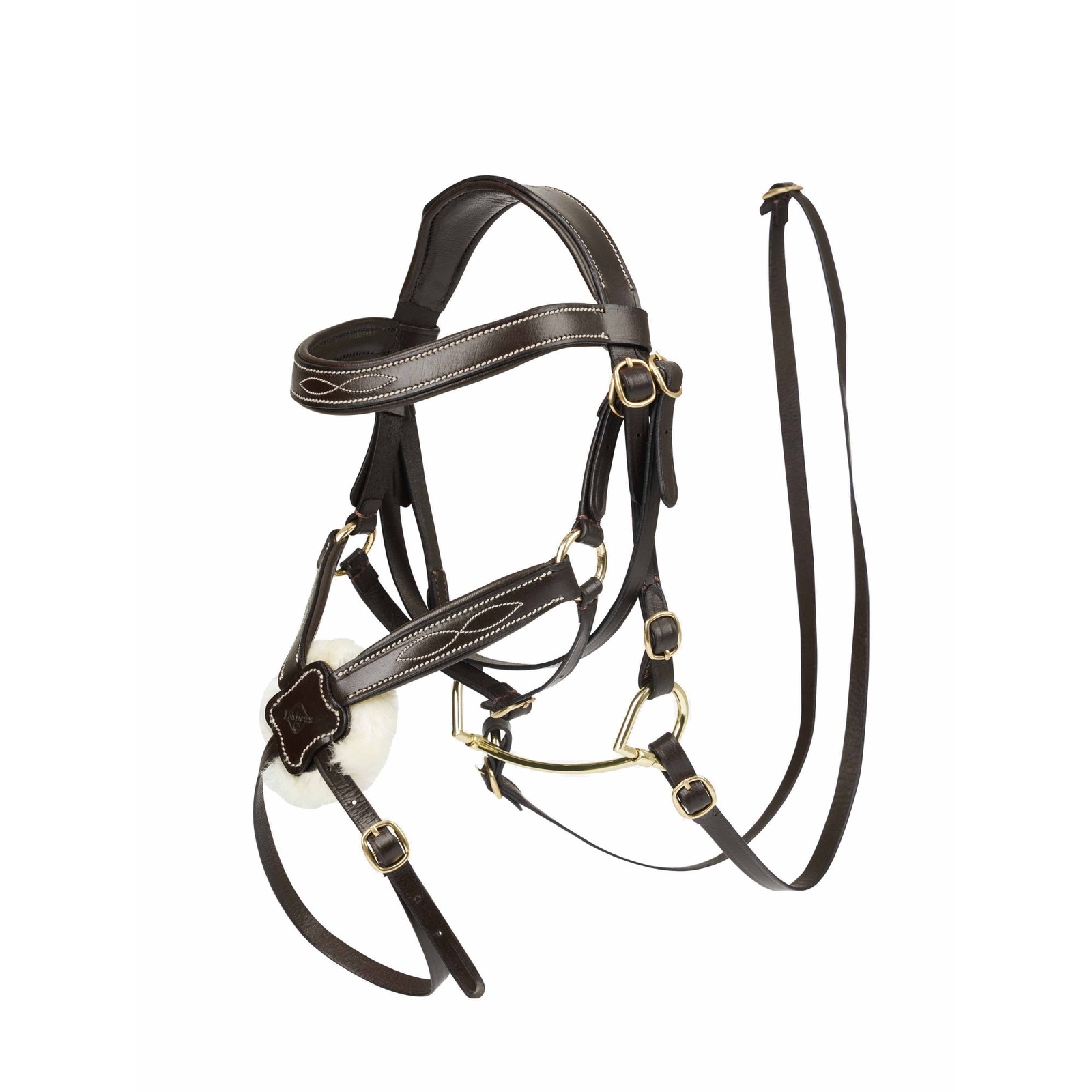 LeMieux Hobby Horse Toy Grackle Bridle - Brown