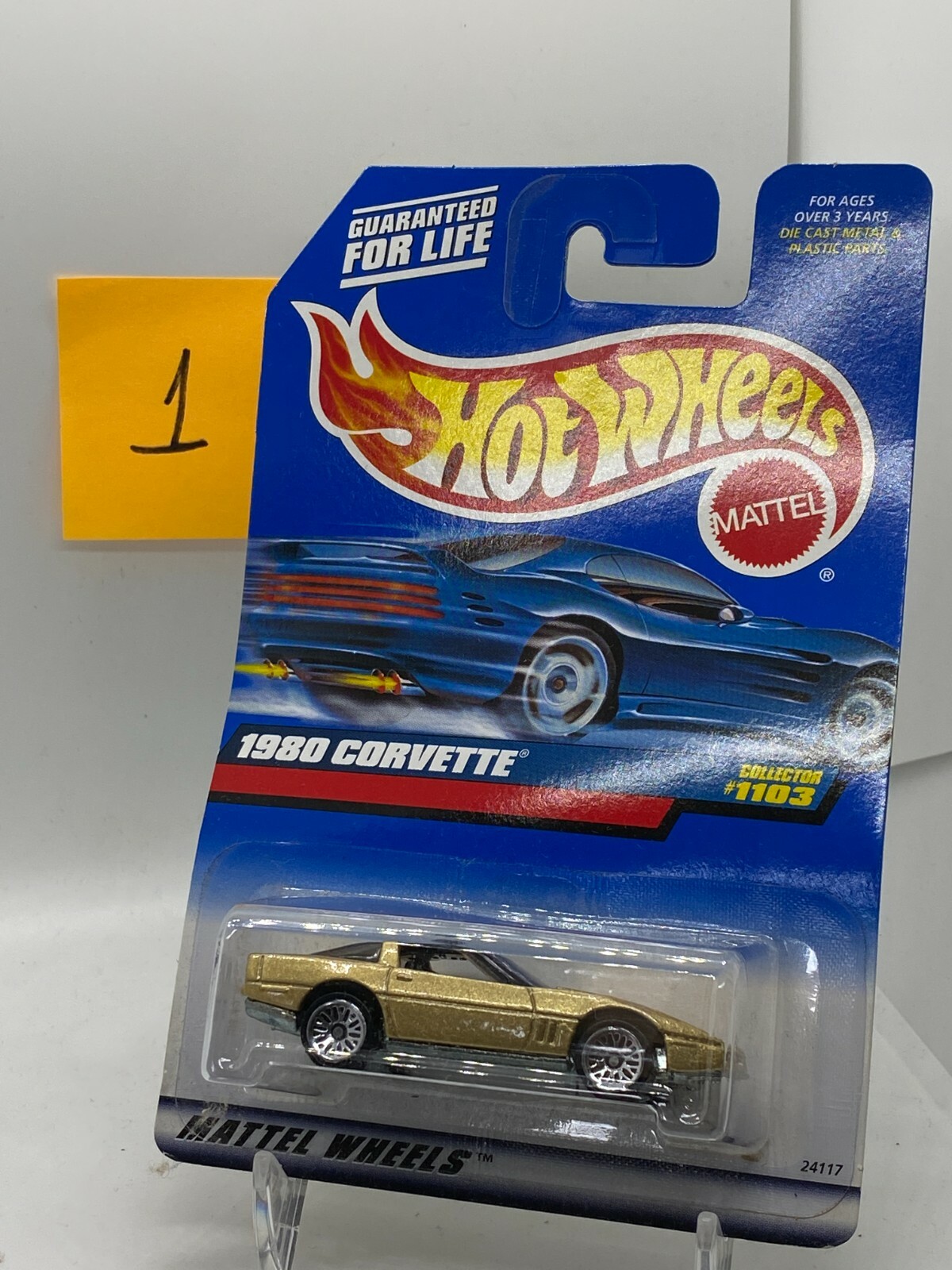 hot wheels 1980 corvette