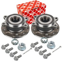 2X Febi 180123 Radlagersatz Radnabe Vorne FüR Nissan Qashqai Grand Scenic