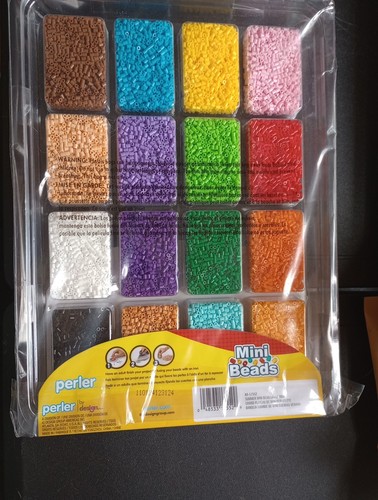 Colori Mini Perline 16000 Pezzi Vassoio Grande Estivo - Foto 3 di 4