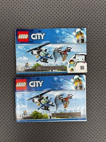 LEGO CITY BUNDLE: Sky Police Drone Chase (60207) and Seaplane (3178) COMPLETE
