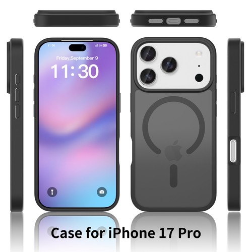 Suitable for iPhone 17 Pro Max 17 Air protective case with magnetic matte finish - Picture 23 of 36