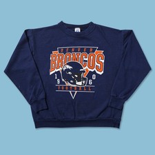 Denver Broncos nfl unisex navy sweatshirt QT6914