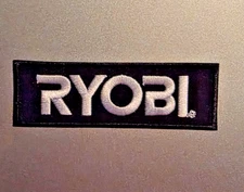 RYOBI Embroidered Iron/Sew On Patch 4"X1.5" SHIPPED FROM USA
