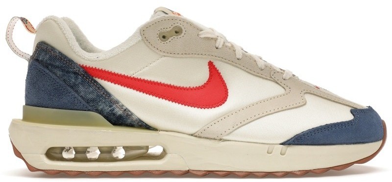 Nike Air Max Dawn Coconut Milk Track Red for Sale  display picture 2