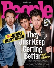 THE JONAS BROTHERS - PEOPLE MAGAZINE - DECEMBER 2025 - BRAND NEW